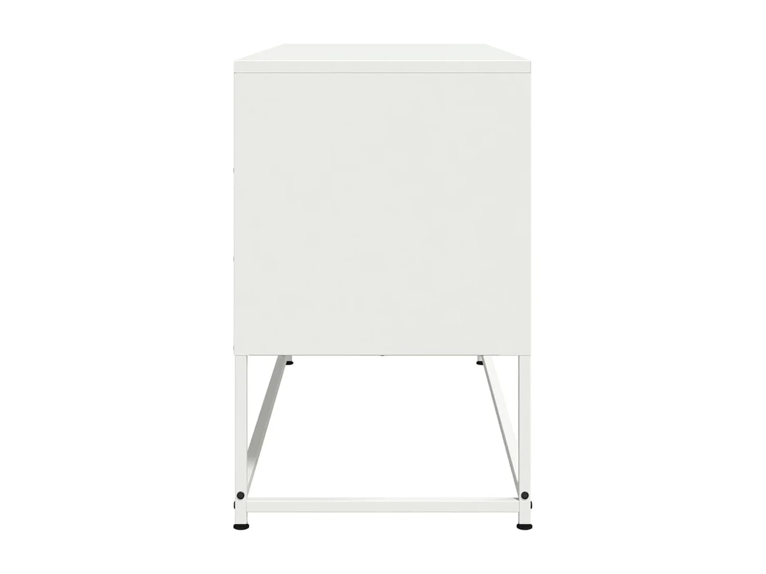 Buffet haut jaune moutarde 100,5x39x107 cm acier