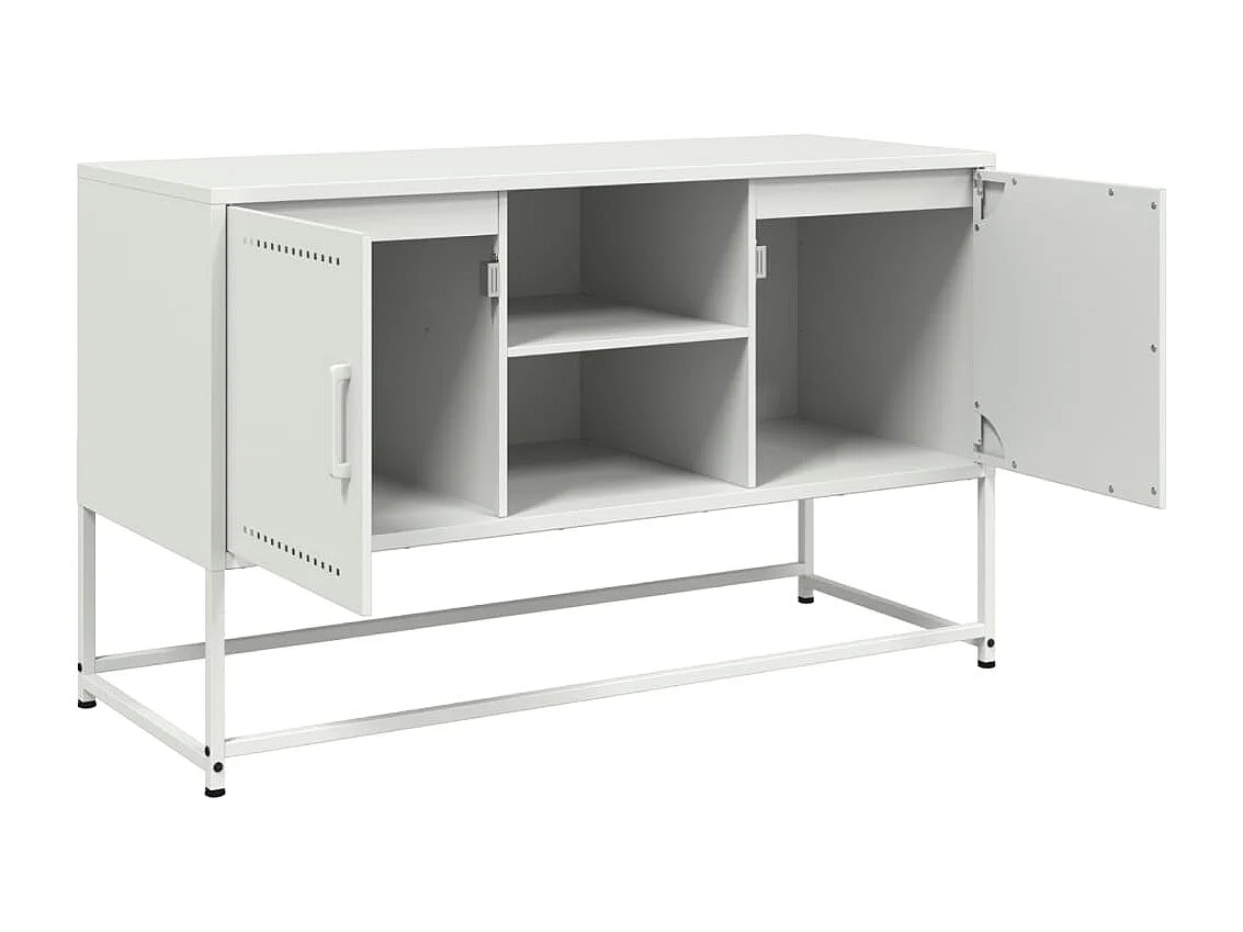 Buffet haut jaune moutarde 100,5x39x107 cm acier