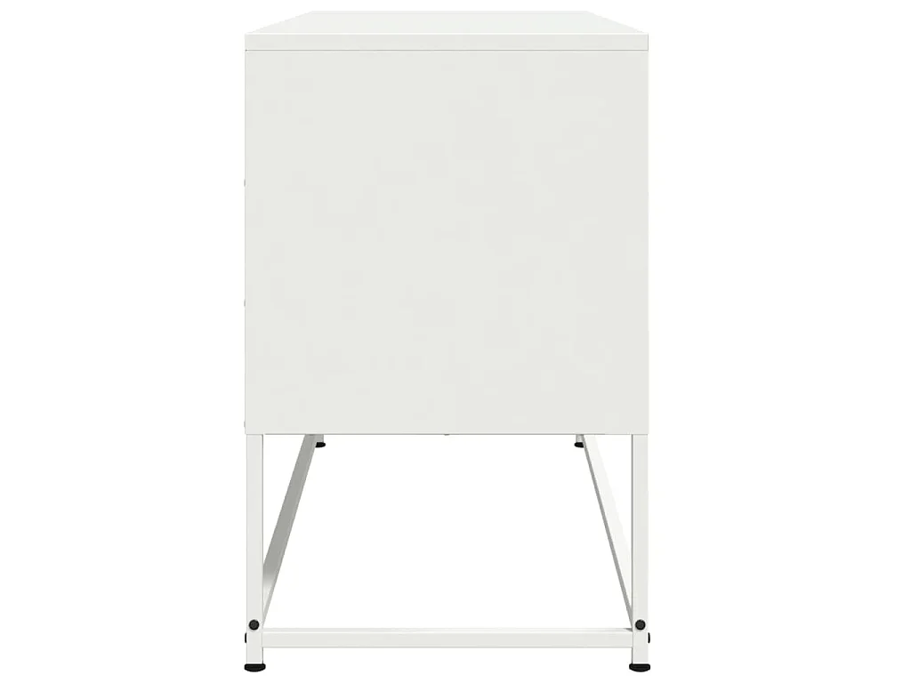 Buffet haut jaune moutarde 100,5x39x107 cm acier