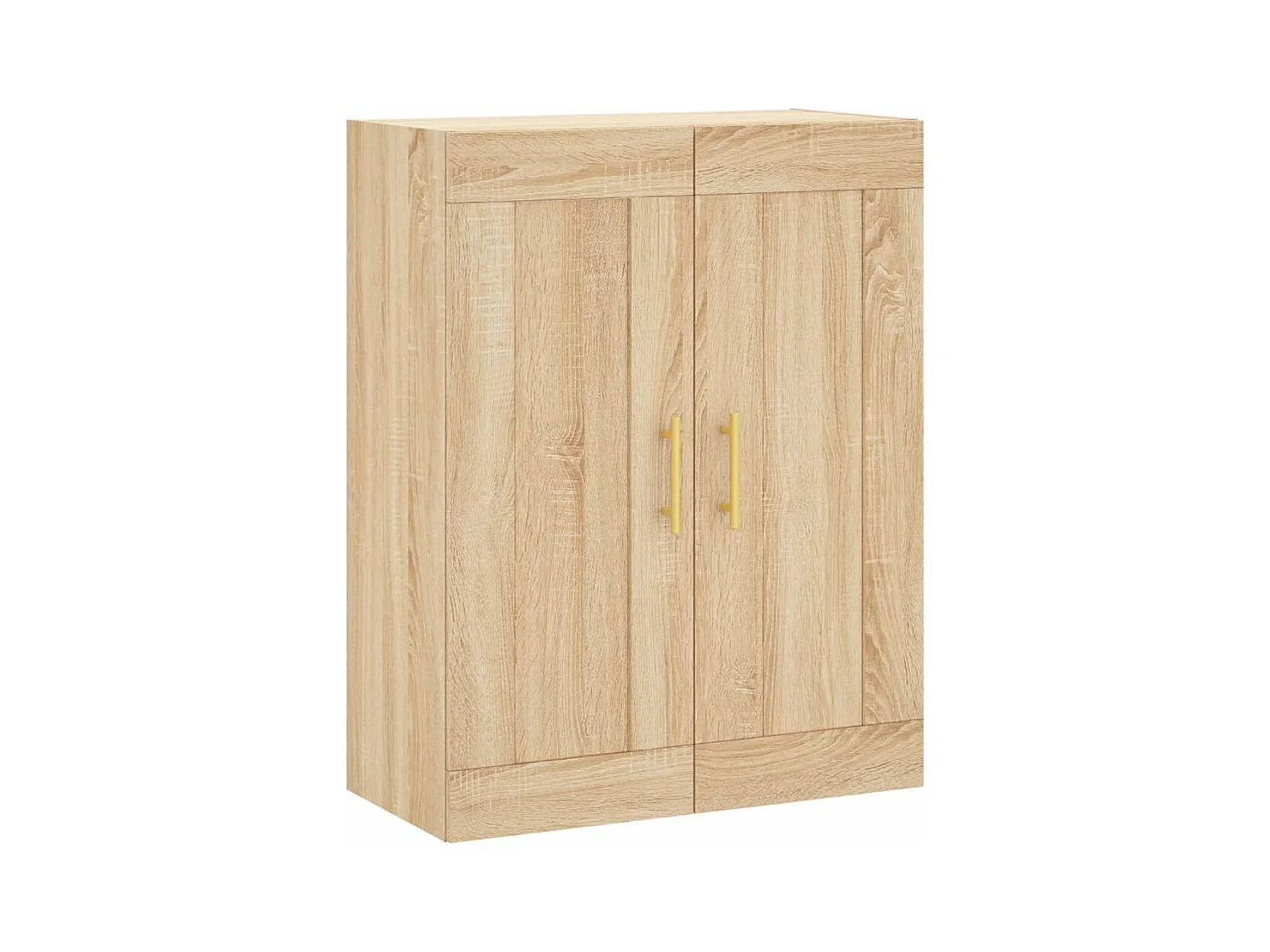 Buffet haut Chêne sonoma 69,5x34x180 cm Bois d'ingénierie