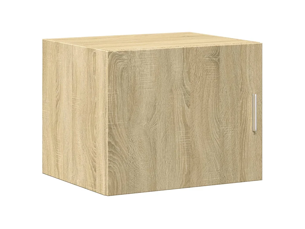 Wandkast 50x42,5x40 cm bewerkt hout sonoma eikenkleurig