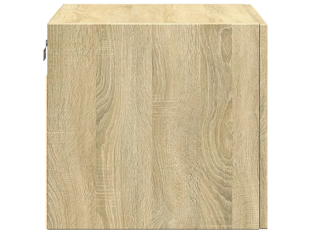 Wandkast 50x42,5x40 cm bewerkt hout sonoma eikenkleurig