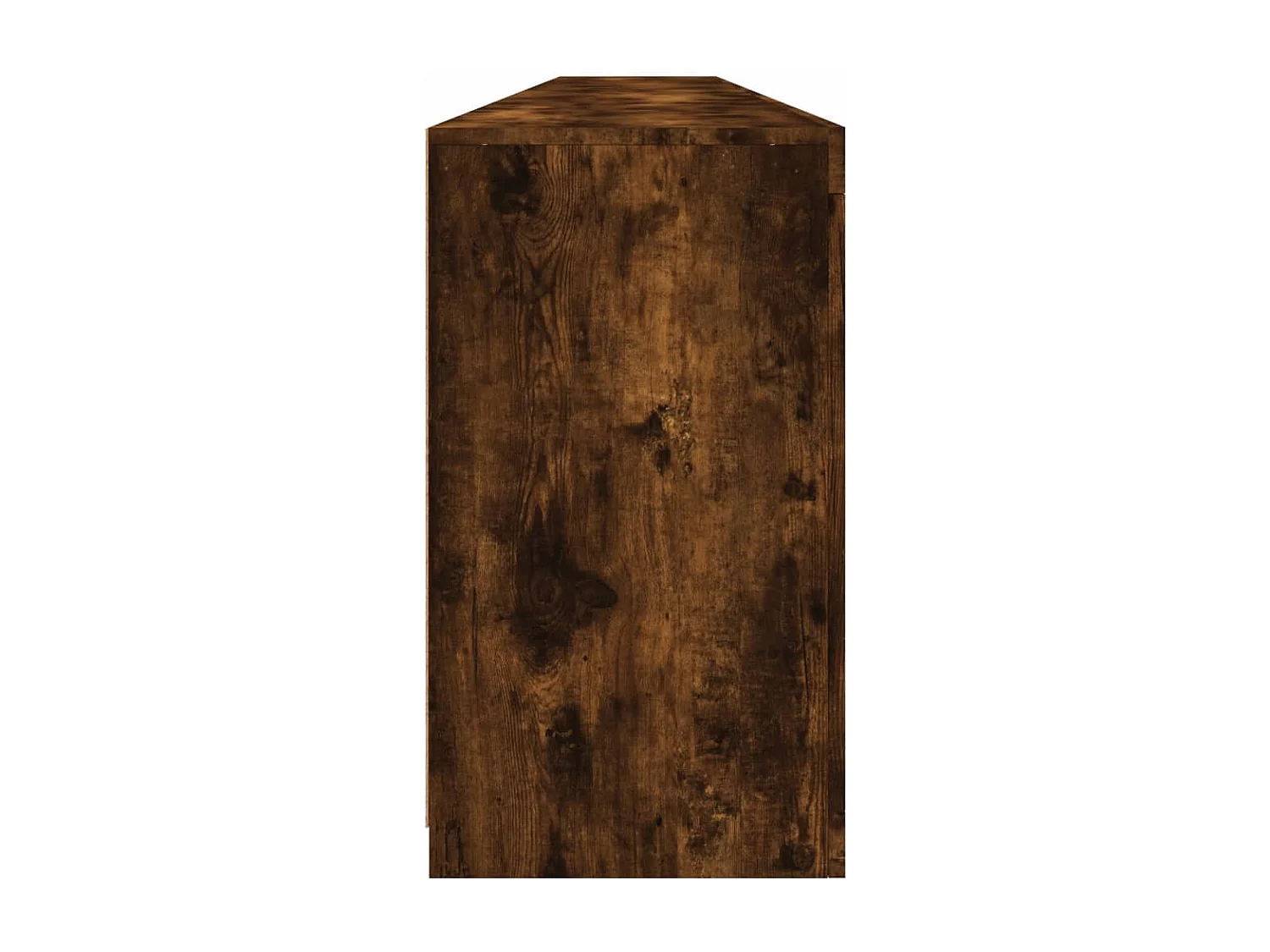 Sideboard mit LED-Leuchten Räuchereiche 283x37x67 cm