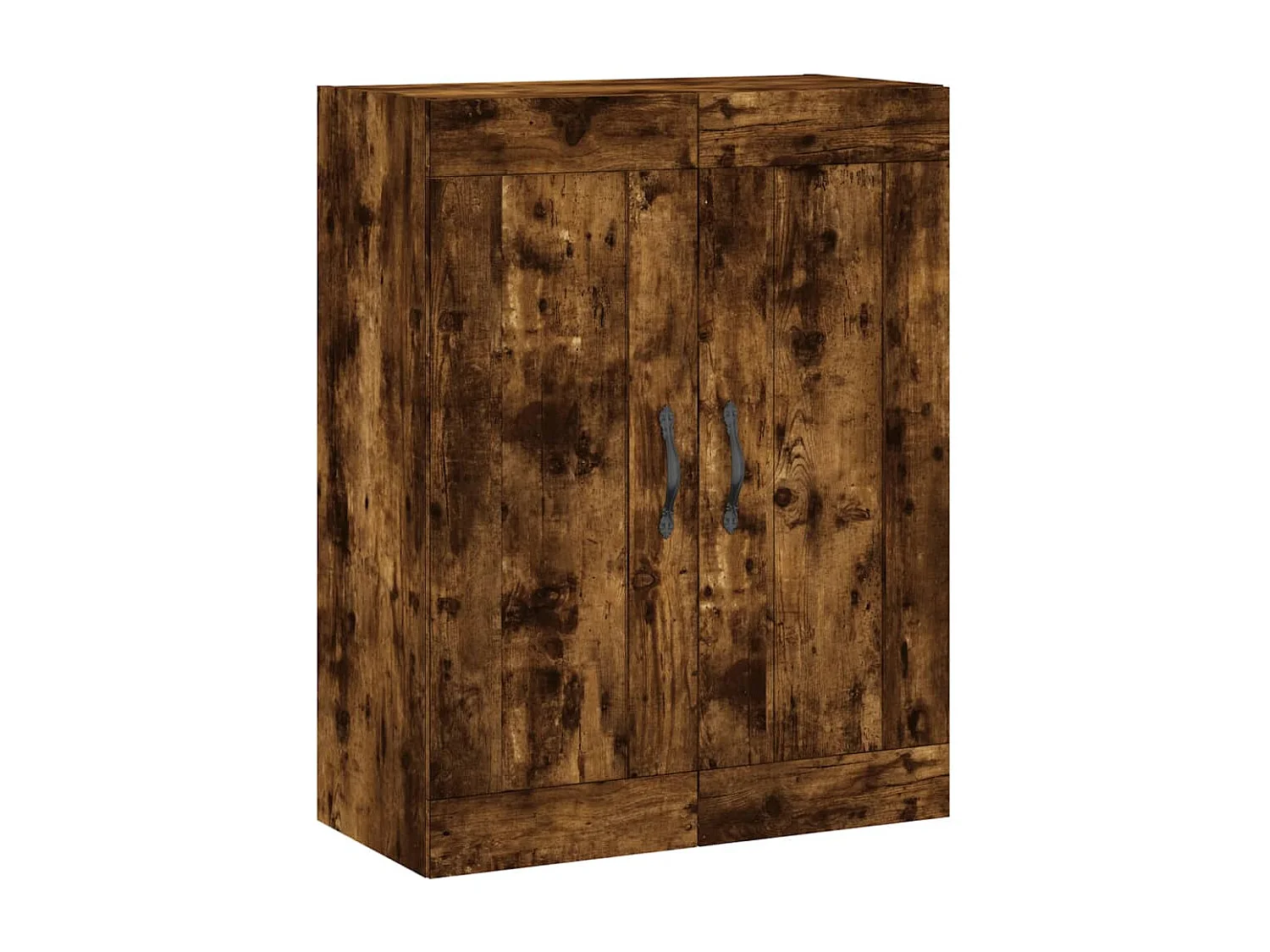 Highboard Räuchereiche 69,5x34x180 cm Holzwerkstoff