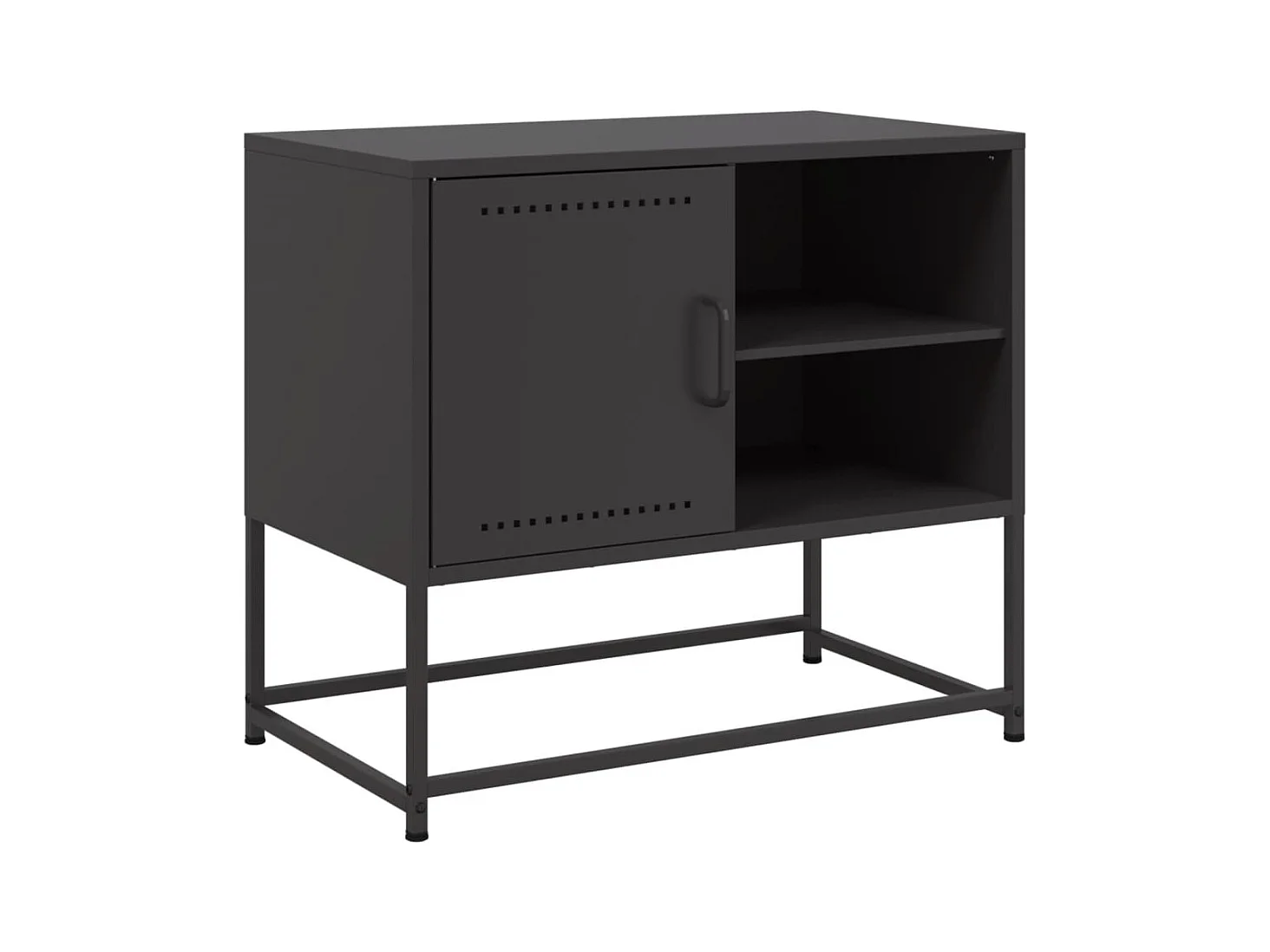 Buffet haut vert olive 100,5x39x107 cm acier