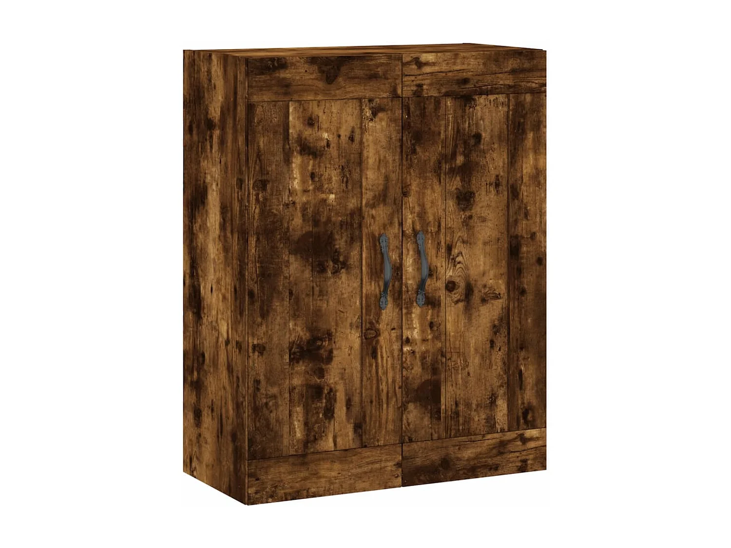 Highboard Räuchereiche 69,5x34x180 cm Holzwerkstoff