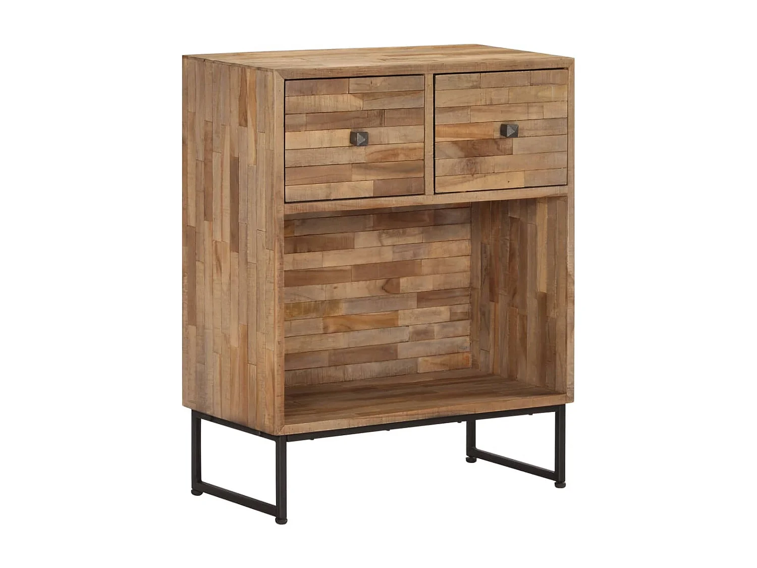 Credenza in Legno di Teak di Recupero 60x30x75 cm