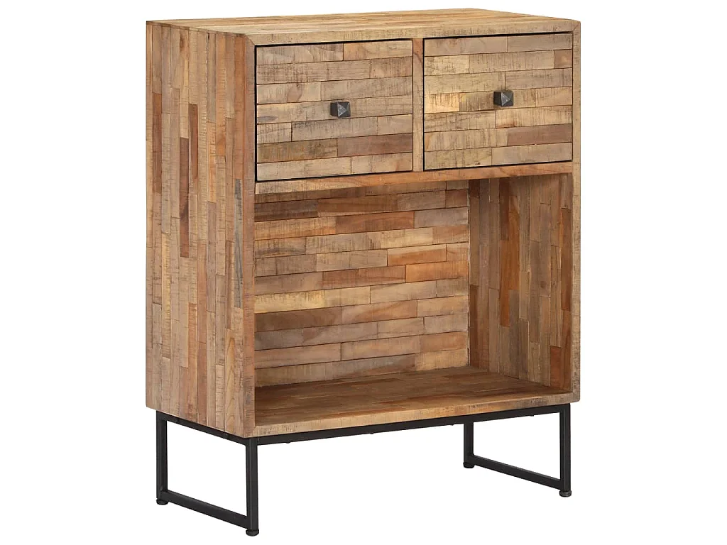 Credenza in Legno di Teak di Recupero 60x30x75 cm