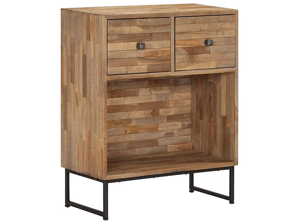 Credenza in Legno di Teak di Recupero 60x30x75 cm