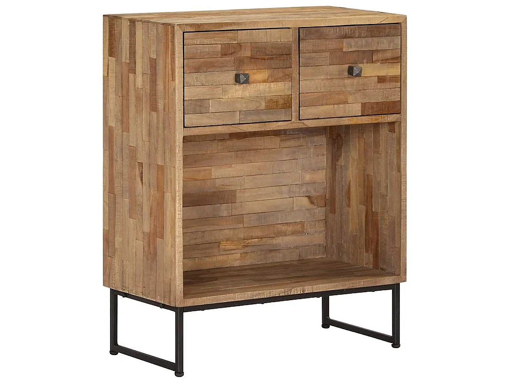 Buffet Bois de teck recyclé 60x30x75 cm