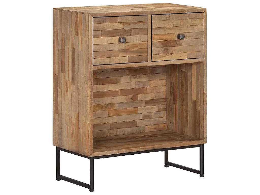 Buffet Bois de teck recyclé 60x30x75 cm