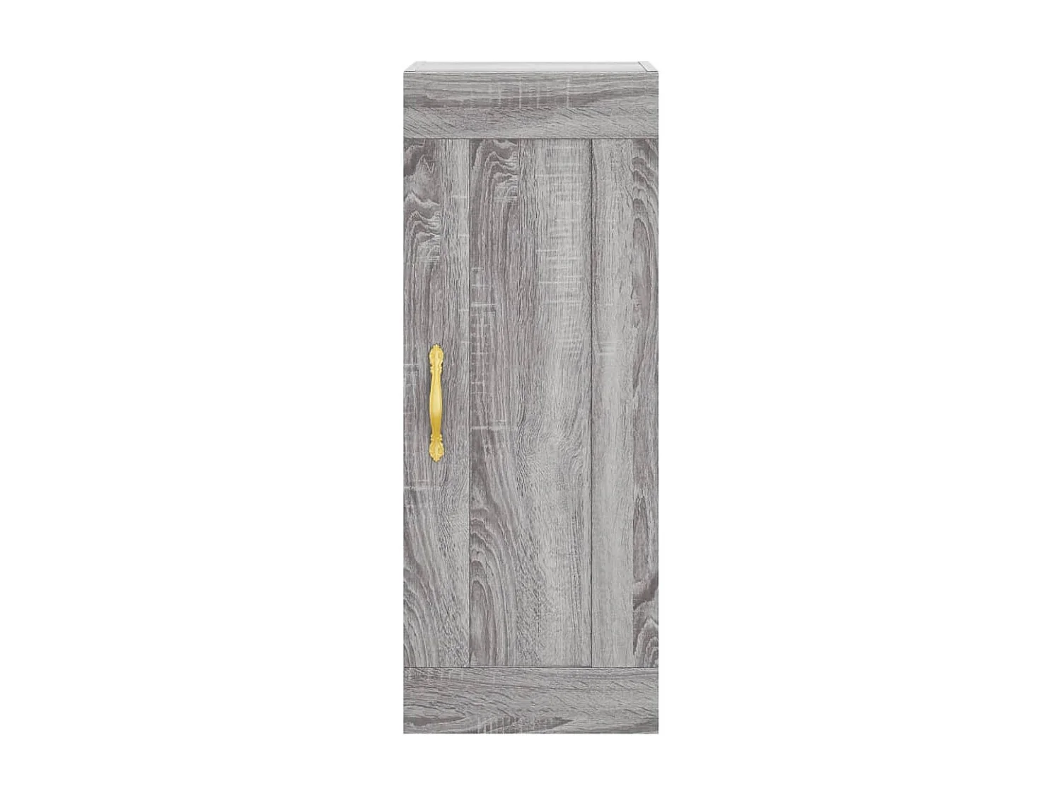 Armoire murale sonoma gris 34,5x34x90 cm bois d'ingénierie