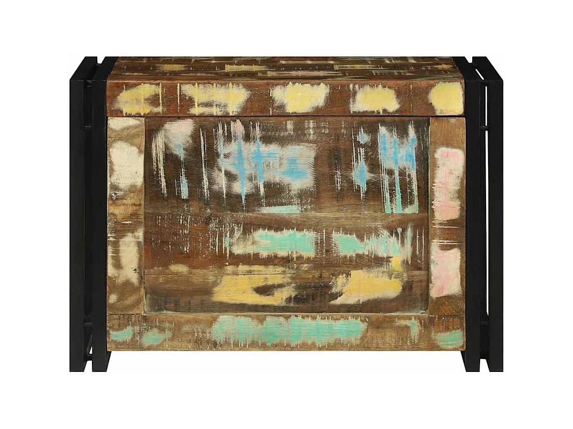 Boîte de Rangement 60 x 40 x 41 cm Bois de récupération