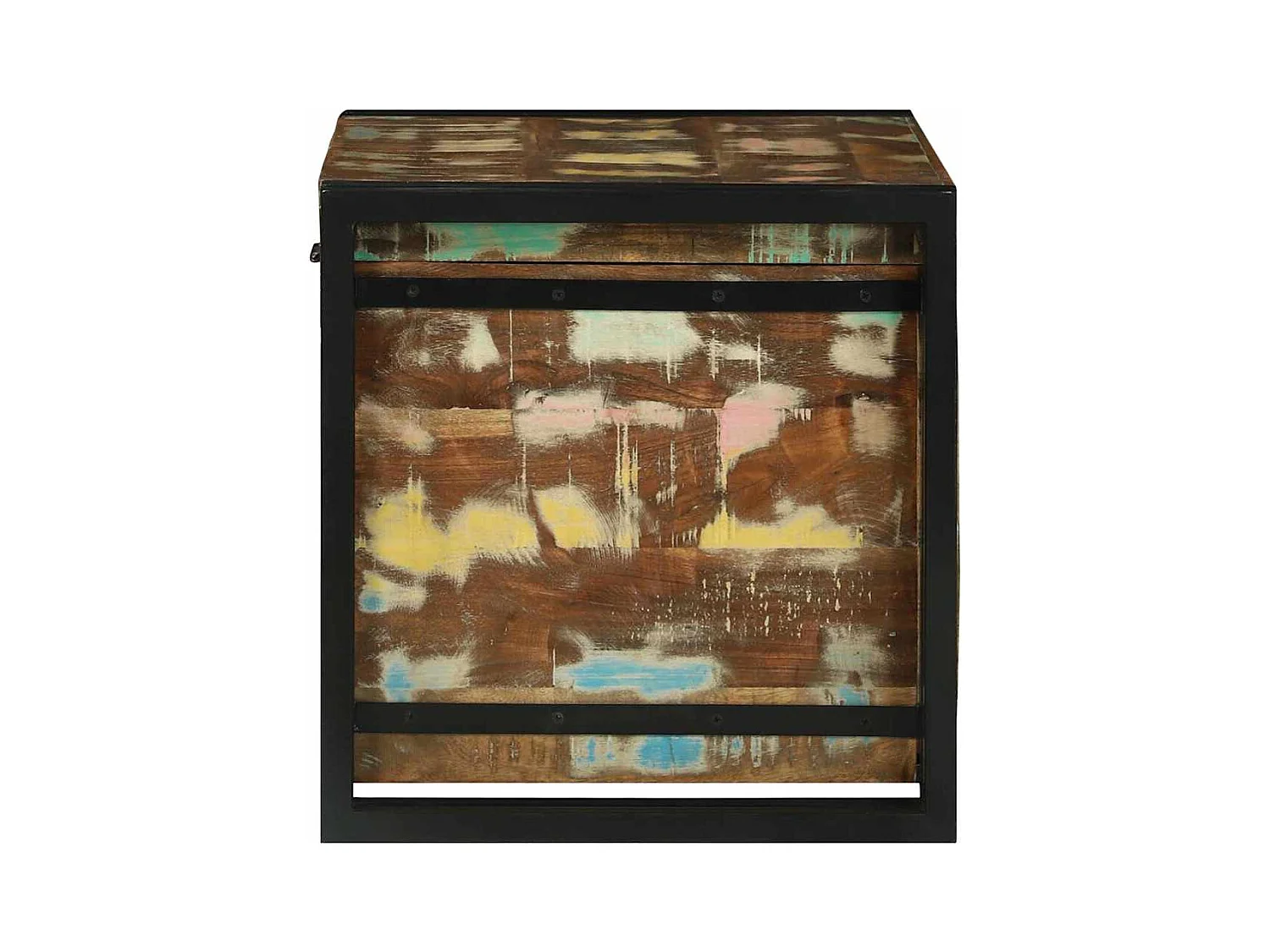 Boîte de Rangement 60 x 40 x 41 cm Bois de récupération