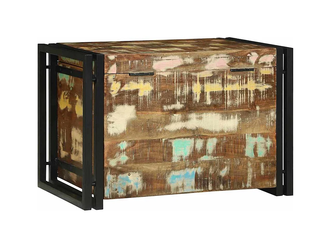 Boîte de Rangement 60 x 40 x 41 cm Bois de récupération