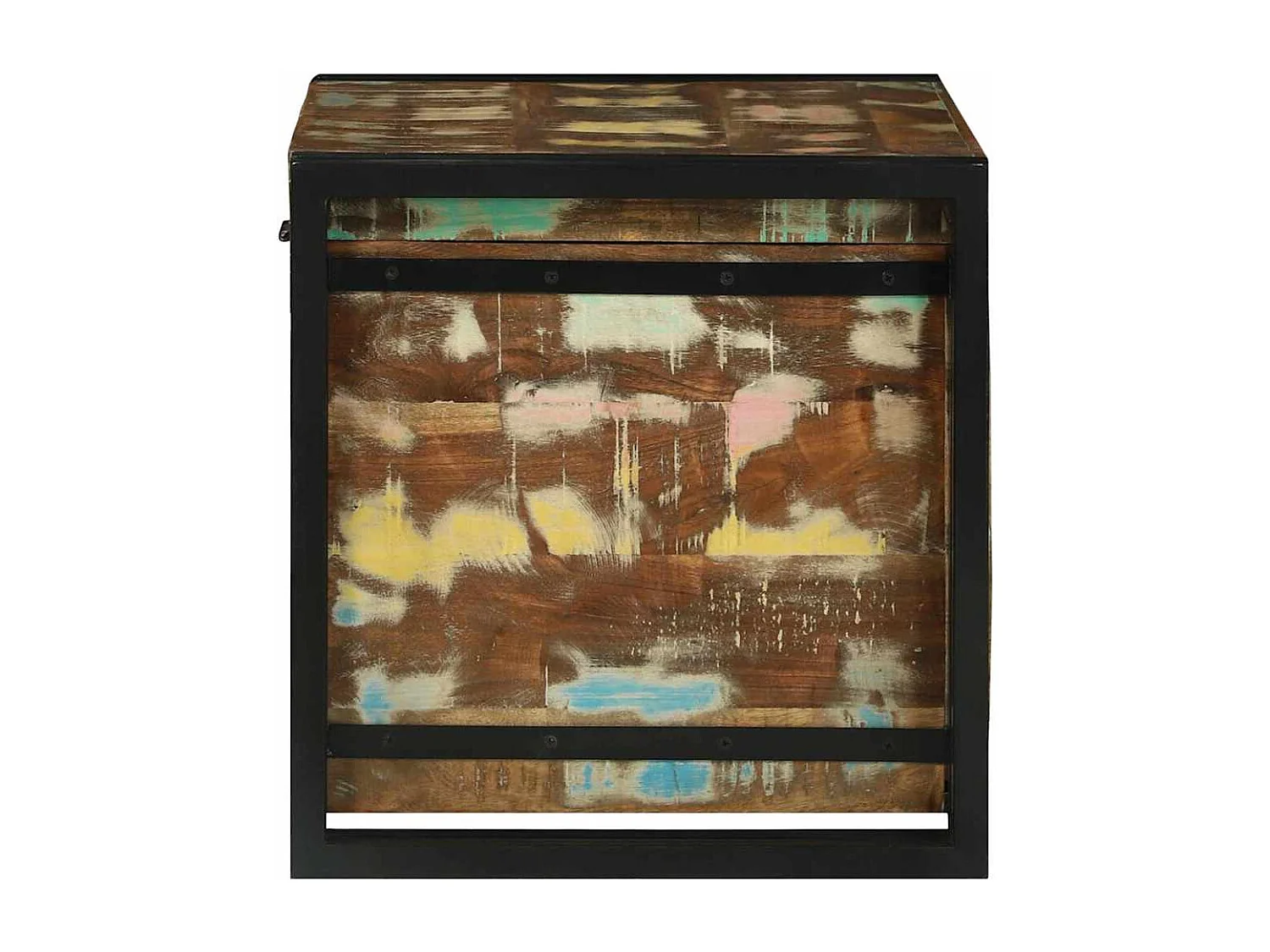 Boîte de Rangement 60 x 40 x 41 cm Bois de récupération