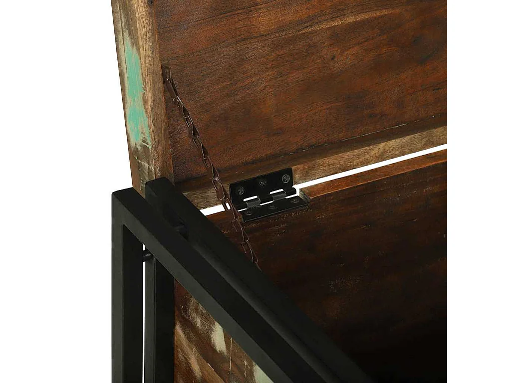 Boîte de Rangement 60 x 40 x 41 cm Bois de récupération