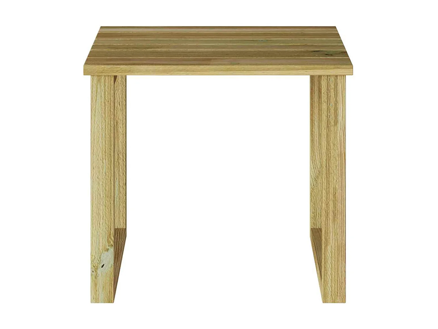 Liegestuhl Tisch Braun 40 x 40 x 36 cm