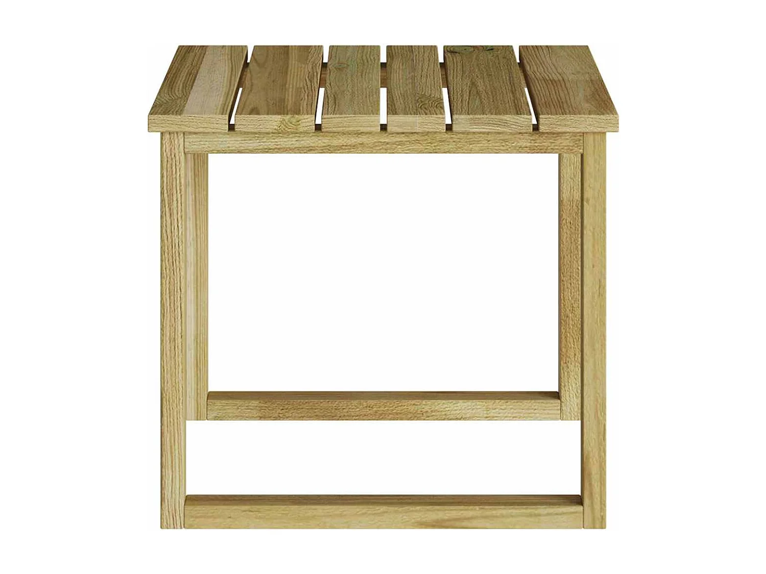 Liegestuhl Tisch Braun 40 x 40 x 36 cm