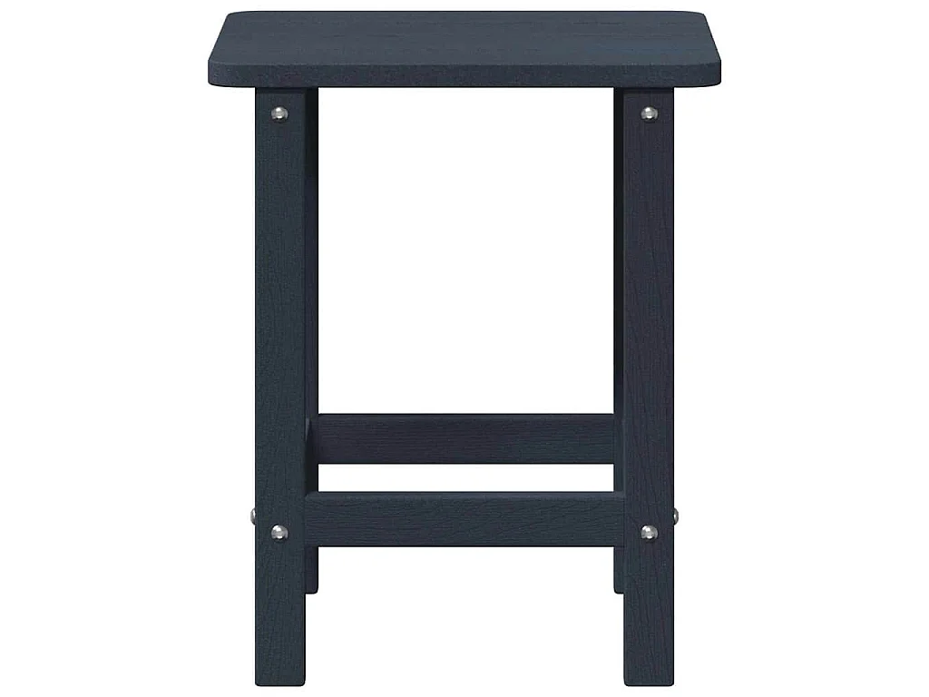 Bijzettafel Marineblauw 38 x 38 x 46 cm Polyetheen