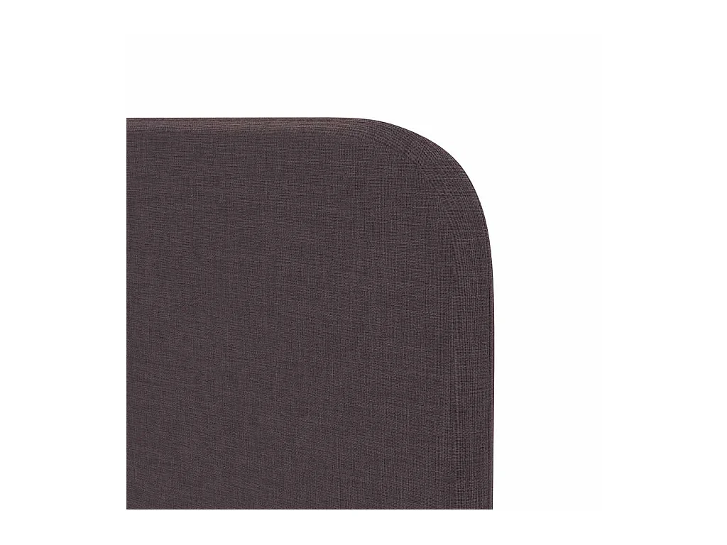 Orelha de Cabeceira Ajustável Castanho 16 x 40 x 4.5 cm tecido