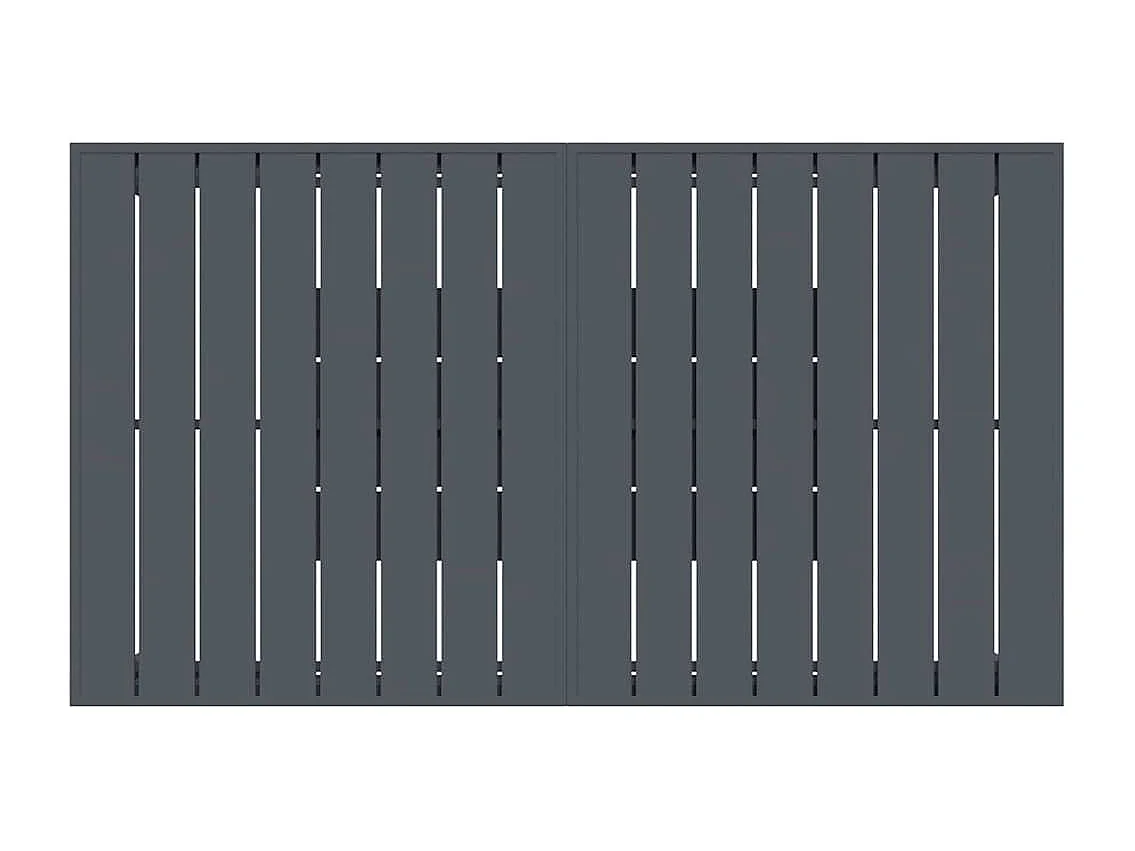 Tuin Eetset 7 pcs Antraciet Staal