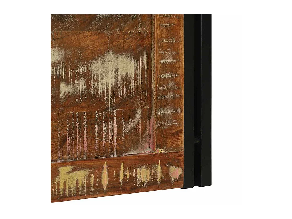 Boîte de Rangement 80 x 50 x 50 cm Bois de récupération