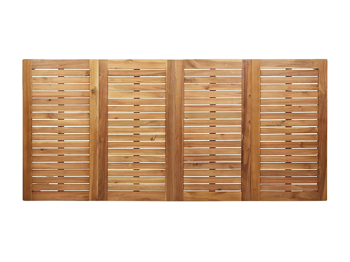 Setdapranzodagiardino Marrone Teak solido