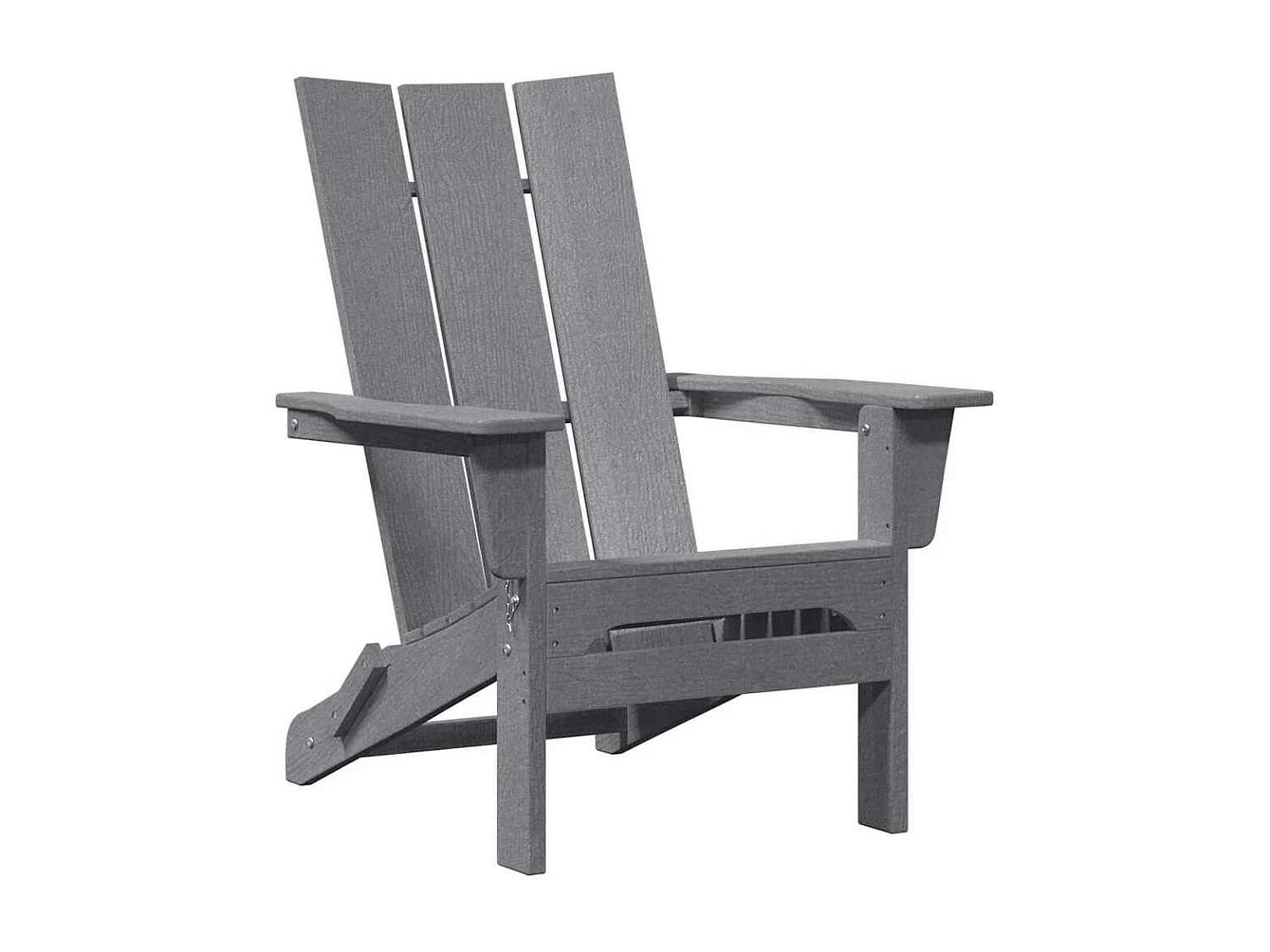 Mobilier de jardin lounge 2 pcs Gris clair 74.5 x 80.5 x 90cm