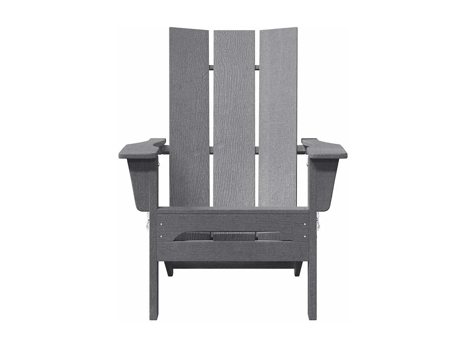 Mobilier de jardin lounge 2 pcs Gris clair 74.5 x 80.5 x 90cm