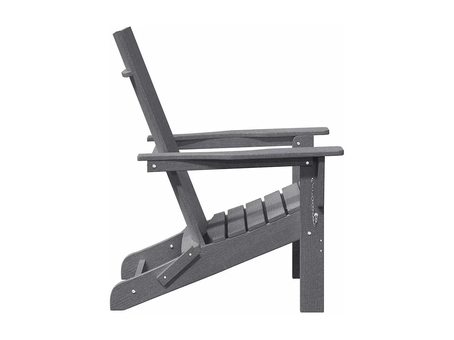 Mobilier de jardin lounge 2 pcs Gris clair 74.5 x 80.5 x 90cm