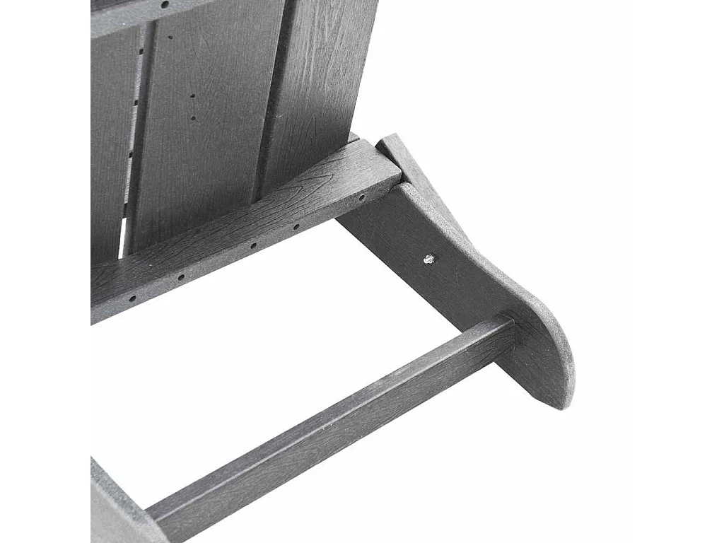 Sedia da Giardino 2 pcs Grigio chiaro 80.5 x 74.5 x 92 cm
