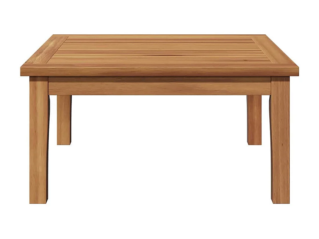 Table de Jardin Marron Teck massif