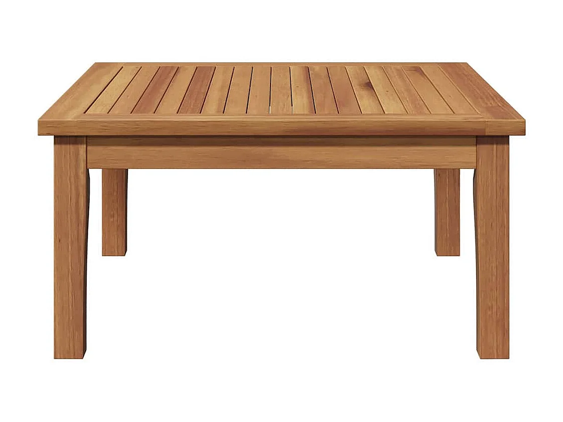 Table de Jardin Marron Teck massif
