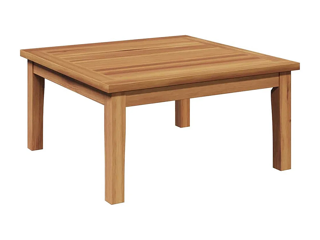 Table de Jardin Marron Teck massif