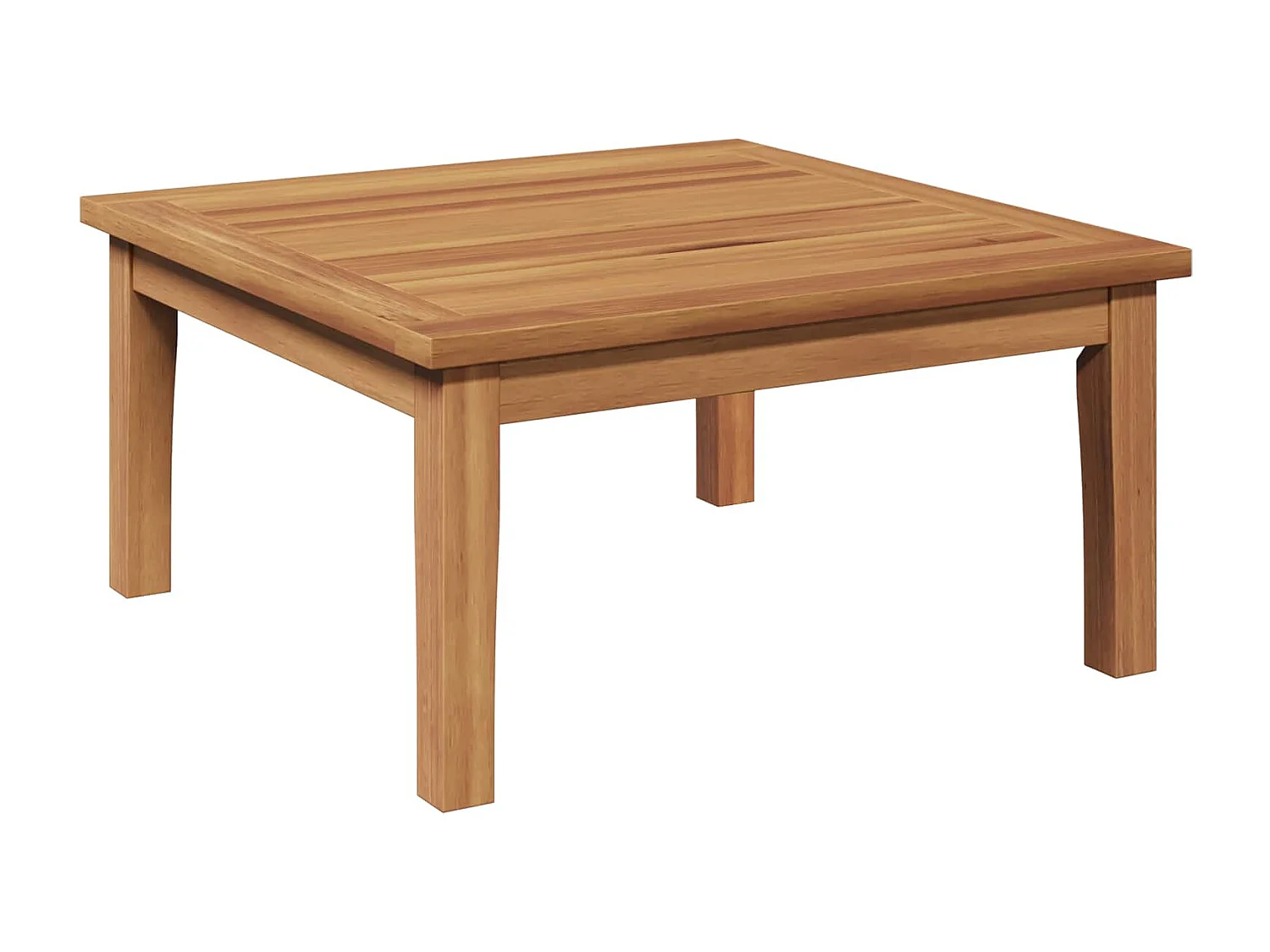 Gartentisch Braun Massivholz Teak