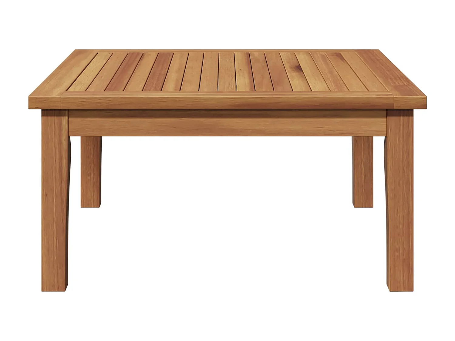 Gartentisch Braun Massivholz Teak