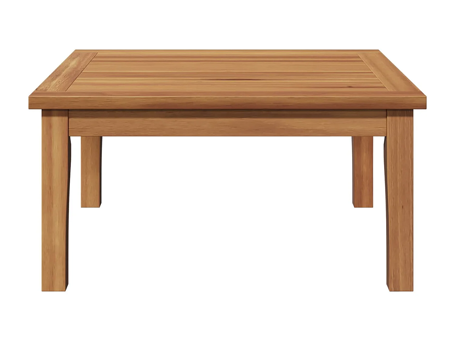 Table de Jardin Marron Bois de teck massif