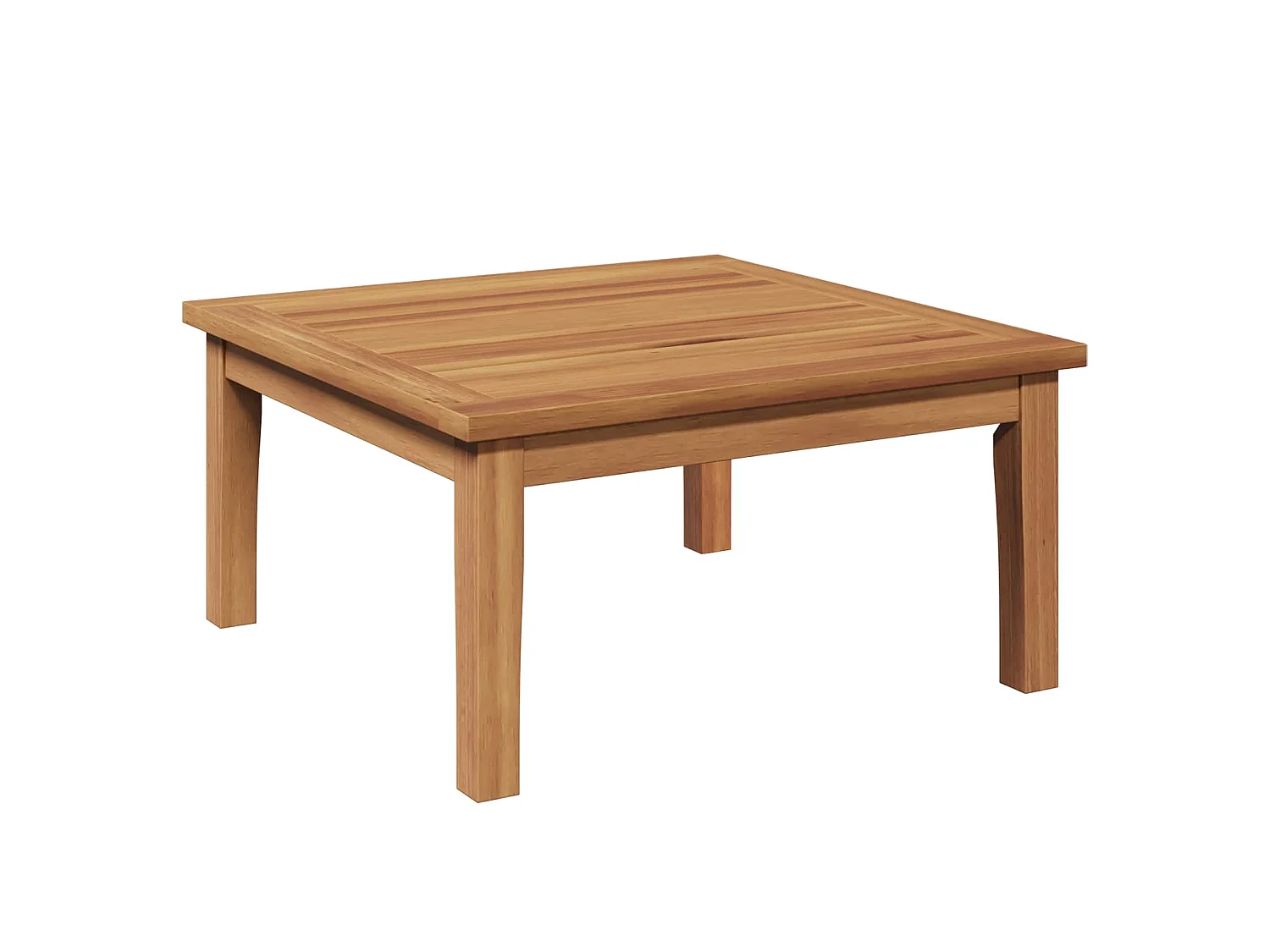 Table de Jardin Marron Bois de teck massif