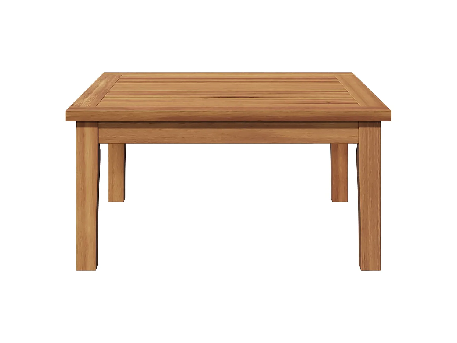 Table de Jardin Marron Bois de teck massif