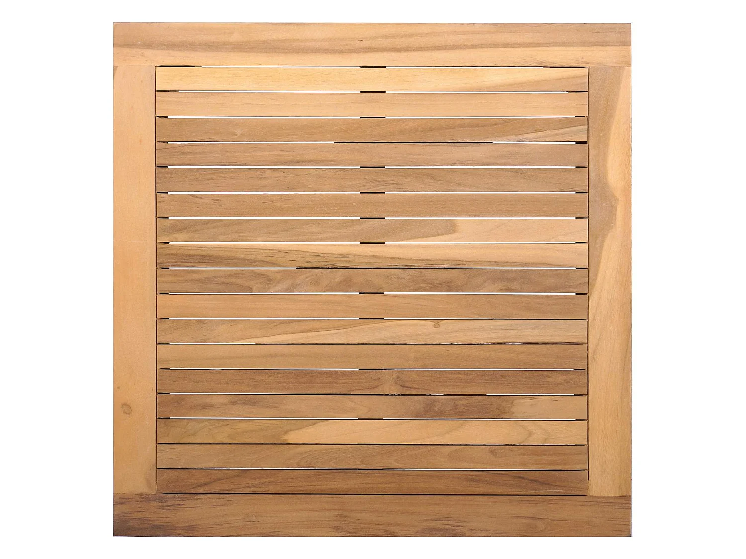 Table de Jardin Marron Bois de teck massif