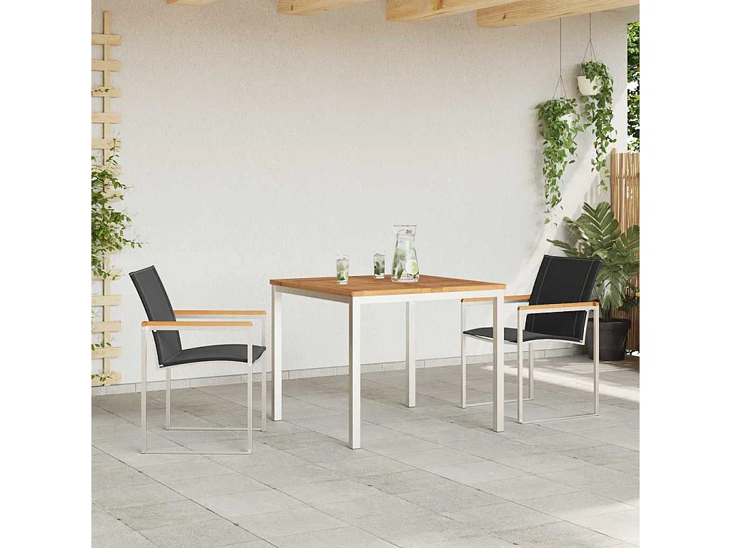 Conjunto de Jantar para Jardim 3 pcs