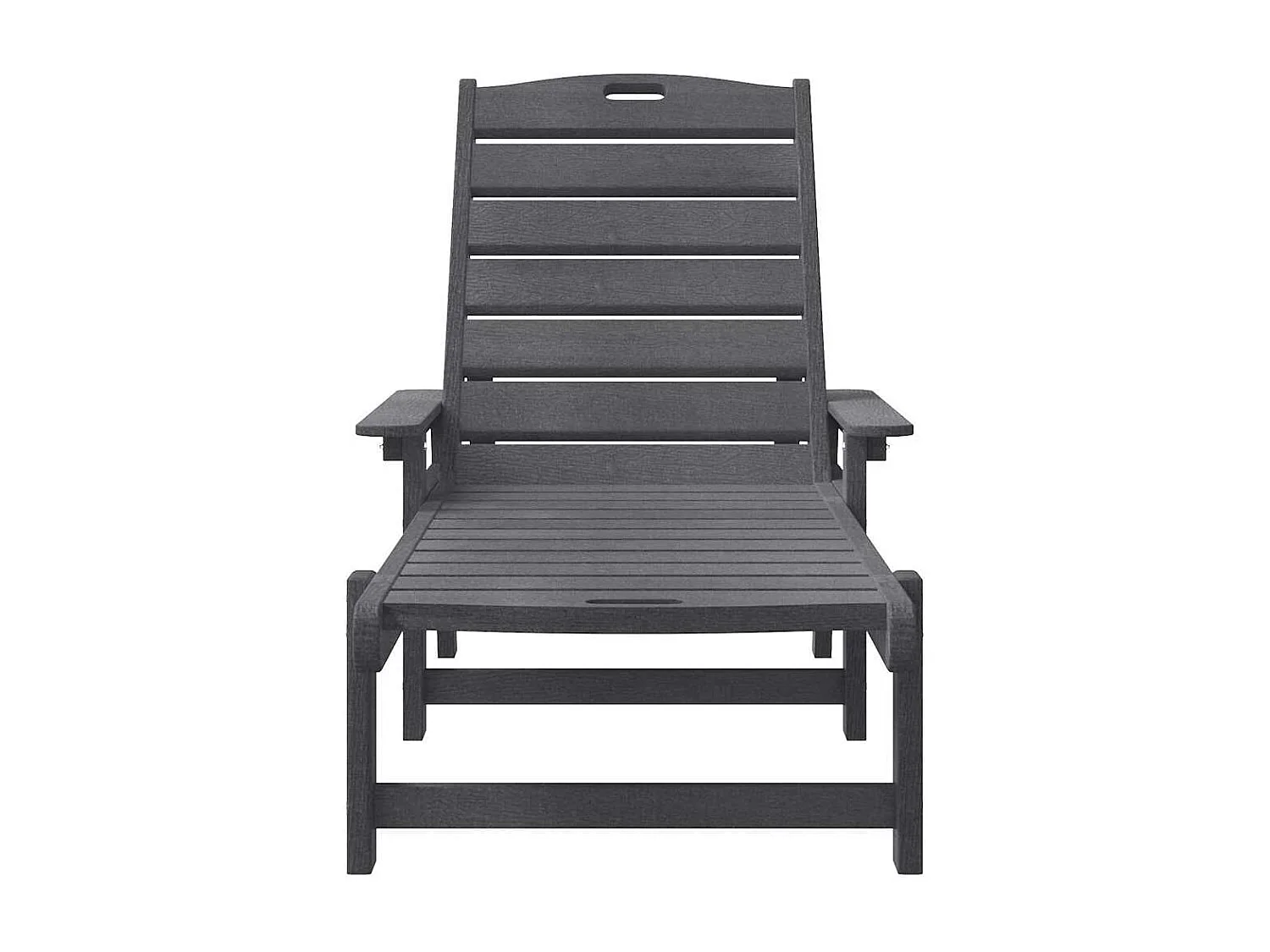 Mobilier de jardin lounge 2 pcs Gris clair 53 x 195.5 x 30cm