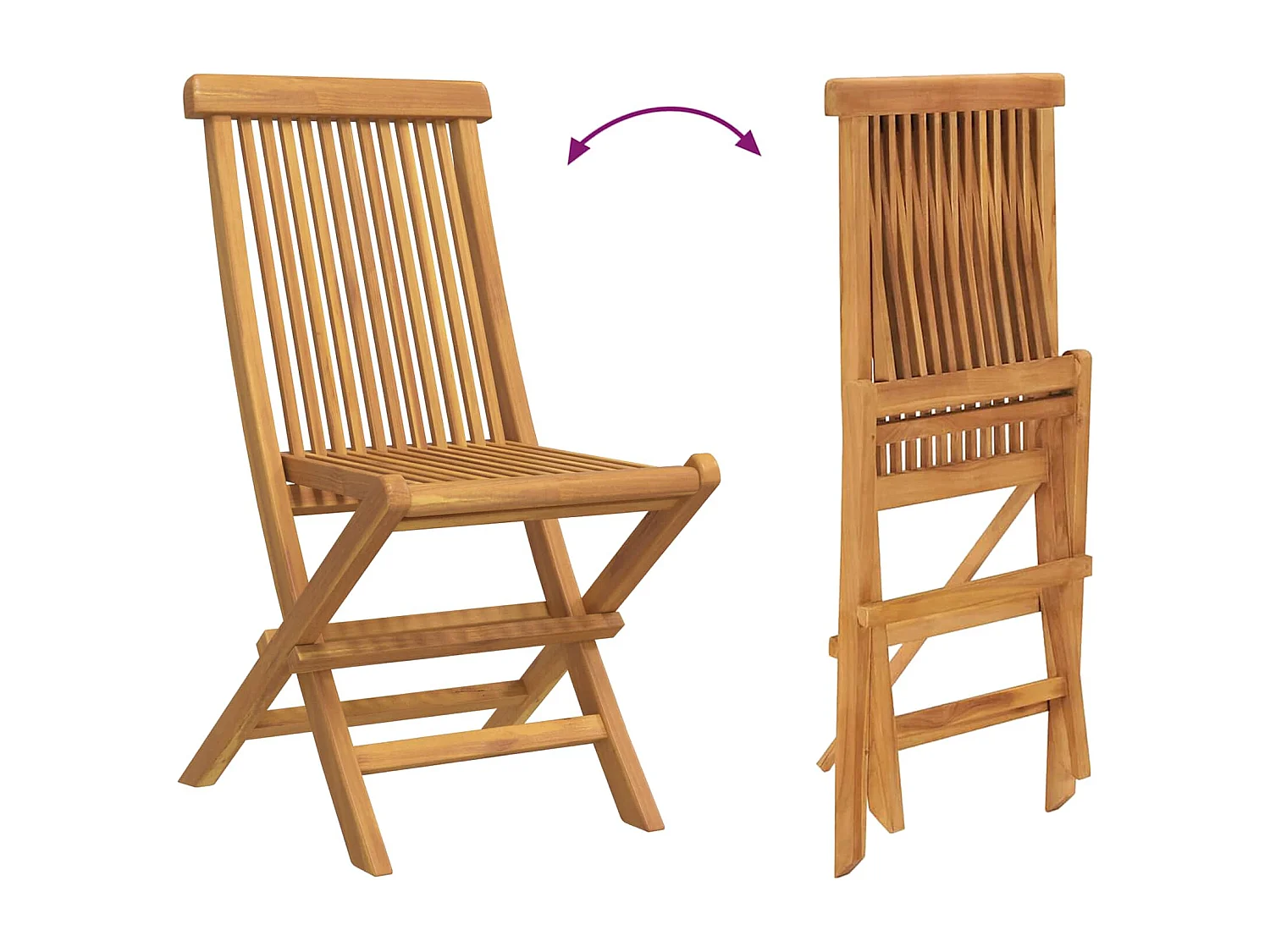 Ensemble de salle à manger pour jardin 5 pcs Marron