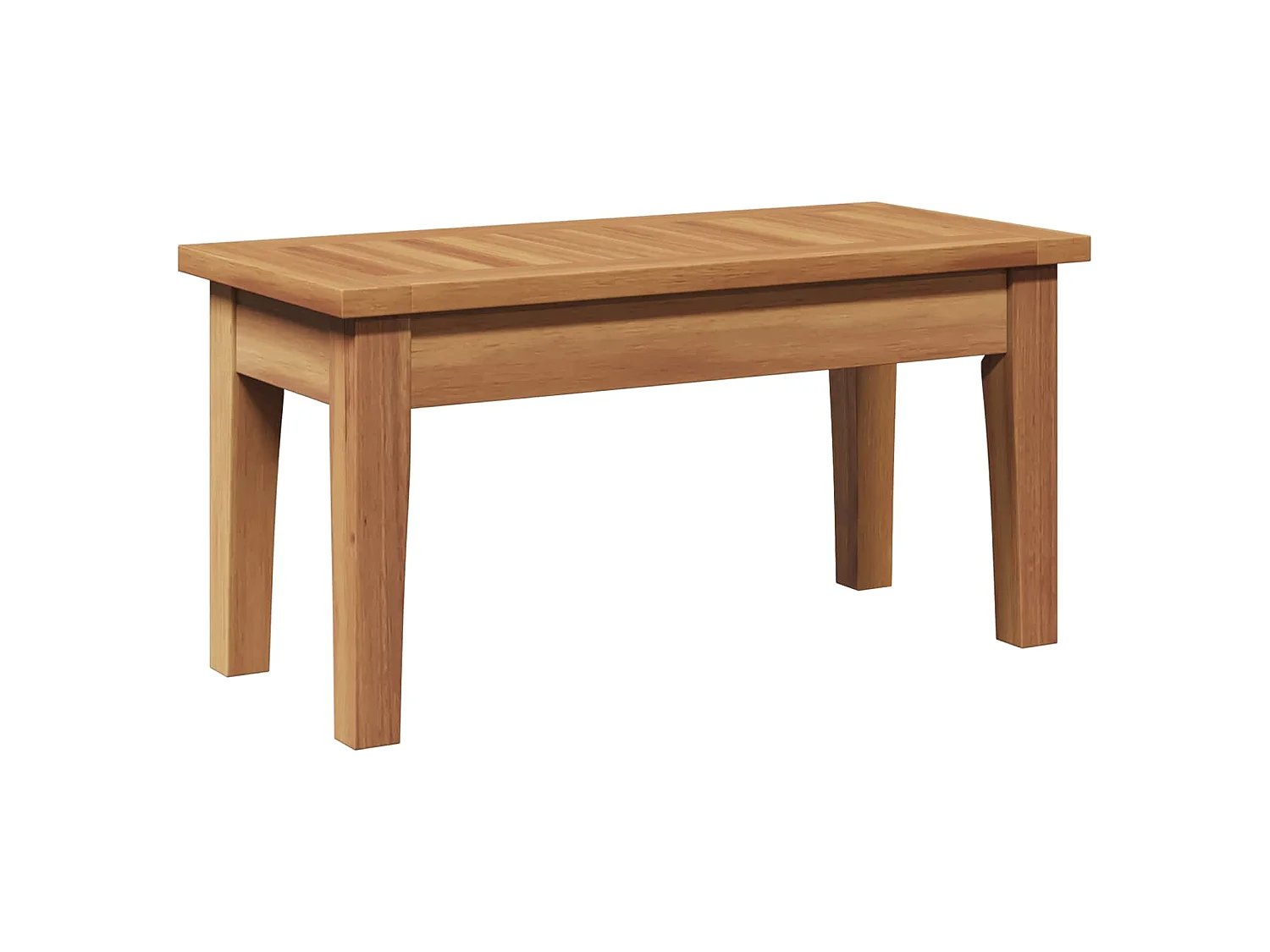 Ensemble de canapé de jardin 5 pcs Marron et Crème