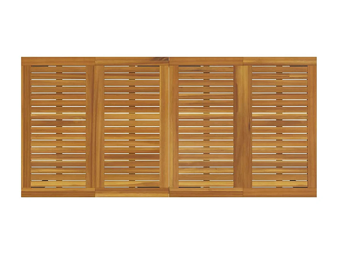 Ensemble de salle à manger pour jardin 9 pcs Noir et marron