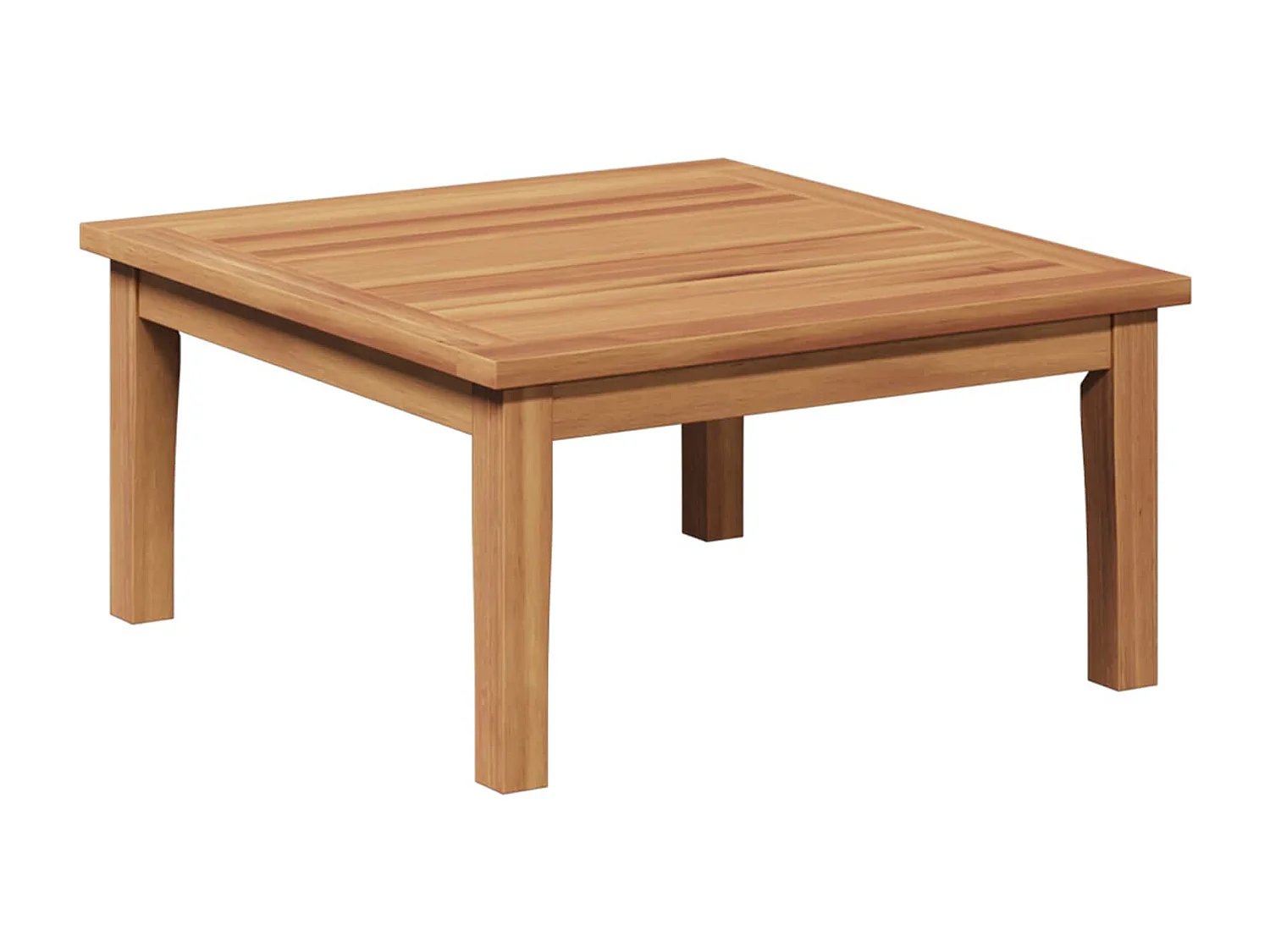 Banc de jardin 2 pcs Crème et marron Bois de teck massif