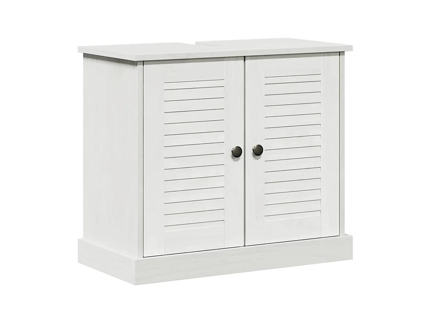 Waschbecken-Schränkchen VIGO Antik Weiß 67,5 x 34 x 59 cm