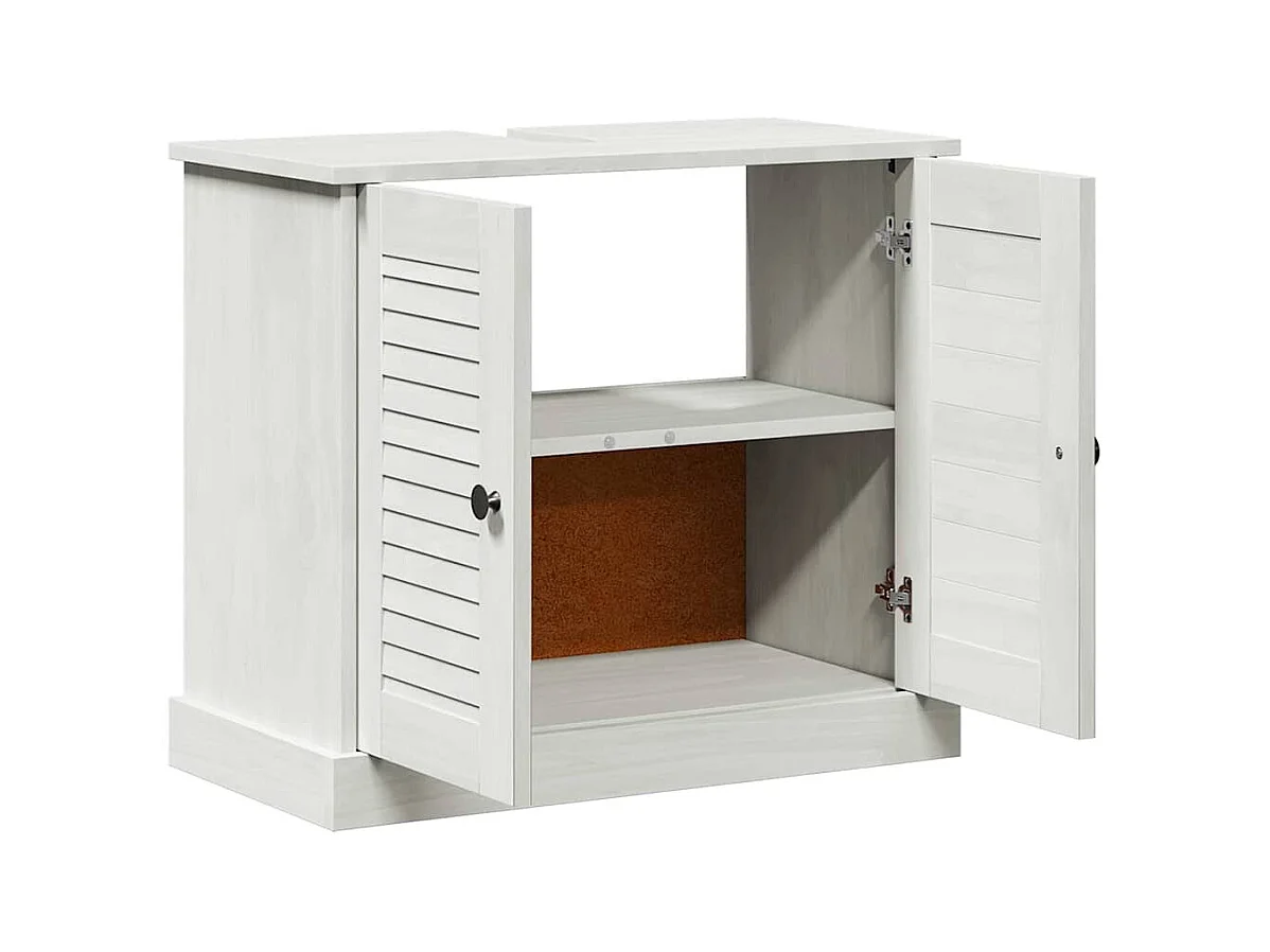 Waschbecken-Schränkchen VIGO Antik Weiß 67,5 x 34 x 59 cm