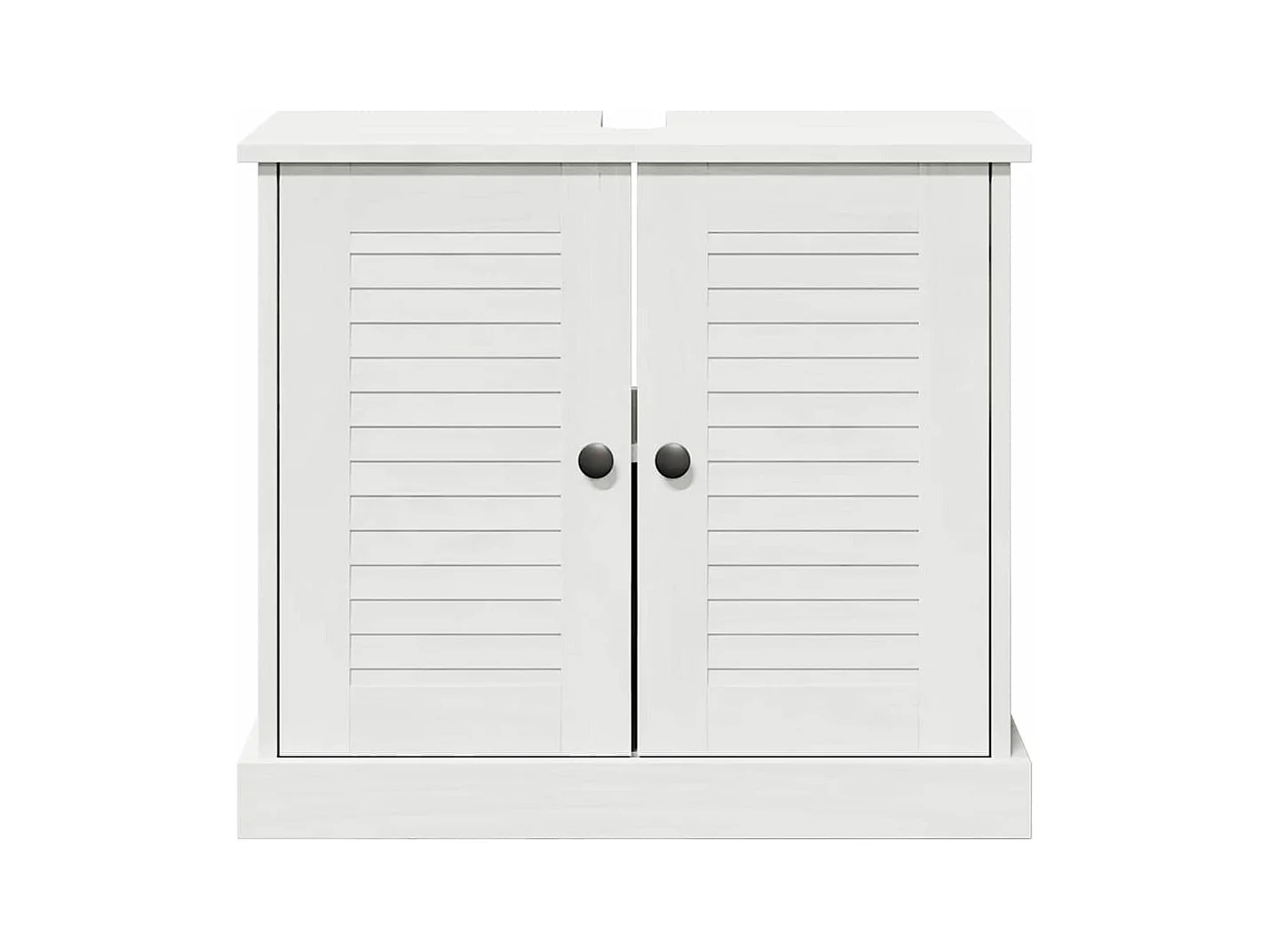 Waschbecken-Schränkchen VIGO Antik Weiß 67,5 x 34 x 59 cm